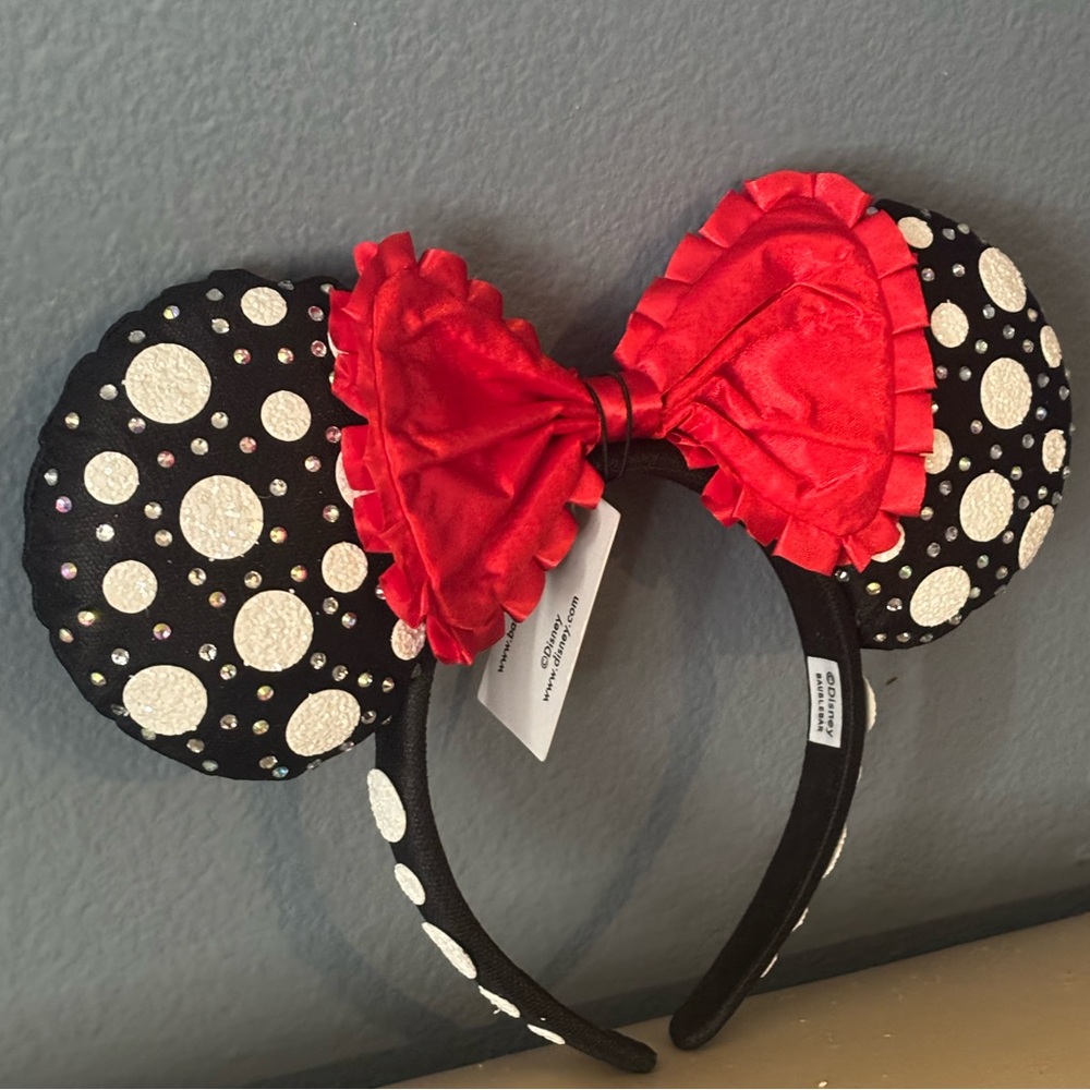 Disney Baublebar Minnie Mouse Polka Dot Ears Headband - Picture 4 of 12